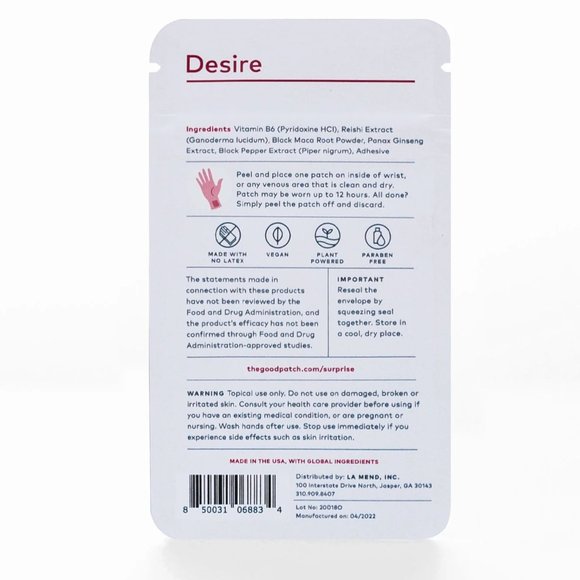 4ct The Good Patch Desire Patches, 16 patches total - Picture 2 of 2